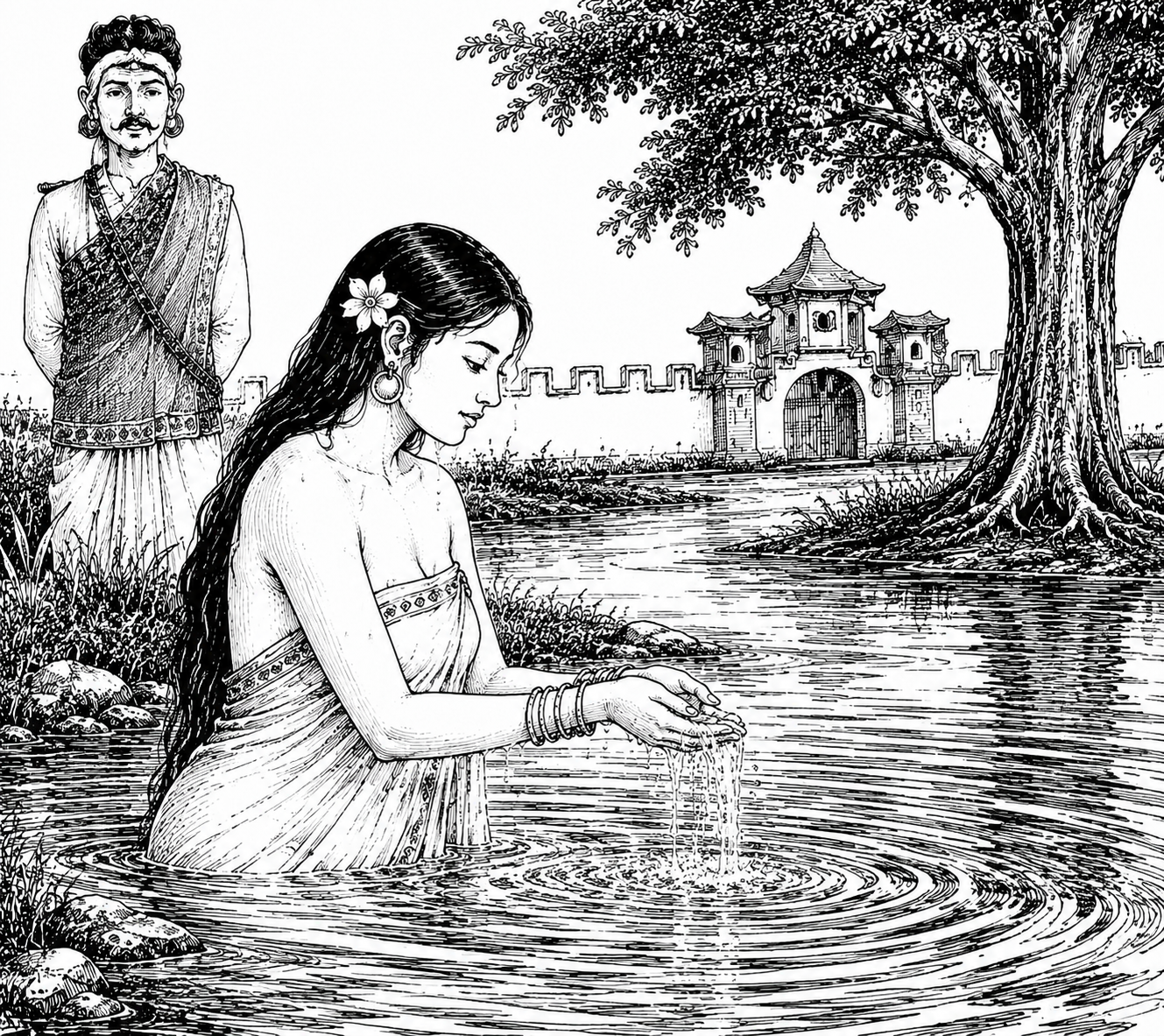 THE BATH OF CHINCHIRIKPI
